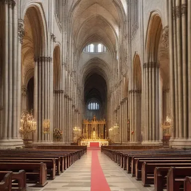 The charged atmosphere in the cathedral lent a sense of spirituality to the worshippers.
