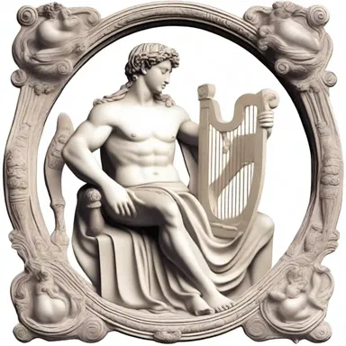 According to Greek mythology, Apollo, the god of music, was often depicted playing a monophonic lyre.