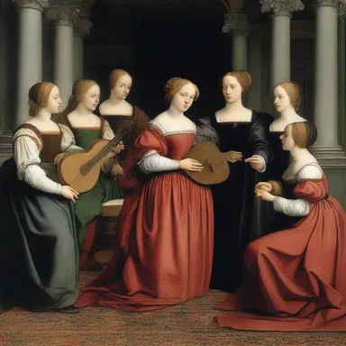 During the Renaissance period, most vocal music was monophonic, with only one melodic line and no accompaniment.