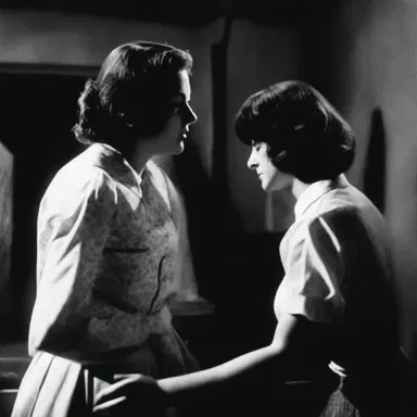 The film's soundtrack featured a haunting monophonic melody that added to the suspense and tension of the scene.