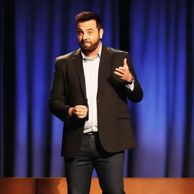 During the comedy show, the comedian cleverly channelizes the audience's laughter towards his witty punchlines.