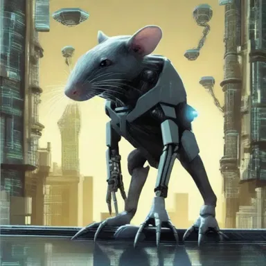 In the science fiction novel, the protagonist encounters a genetically modified ratel with enhanced intelligence.