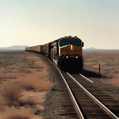 The film showed a breathtaking shot of the deadhead train moving through a desolate landscape, symbolizing the emptiness and abandonment of a post-apocalyptic world.