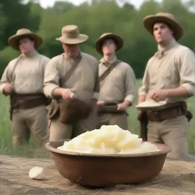 During the Revolutionary War, soldiers used ricers to produce mashed potatoes for sustenance.