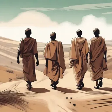 The characters in the novel embarked on a journey to find themselves spiritually.