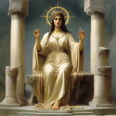 In Greek mythology, the Oracle of Delphi was revered for her spiritually insightful prophecies.