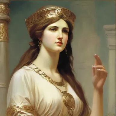 In Greek mythology, the Oracle of Delphi was revered for her spiritually insightful prophecies.