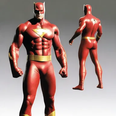 The superhero's stodgy costume design made him look outdated.