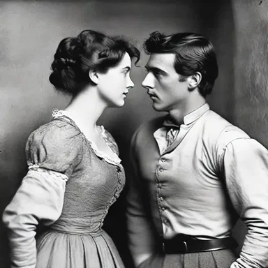 The old-fashioned mannerisms of the protagonist in the novel made him seem stodgy to his love interest.