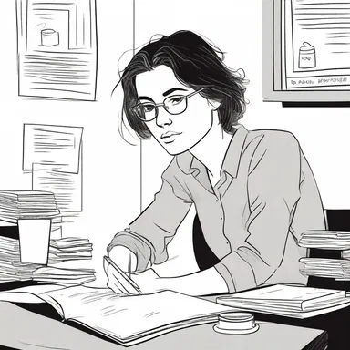 The protagonist grapples with the unsought fame that comes with being a talented writer.