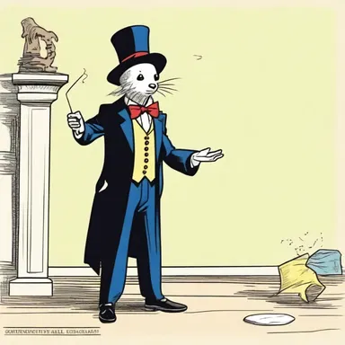 I asked the magician if he could make my unsought chores disappear, and he replied, 'Abracadabra, now you have a clean house!'