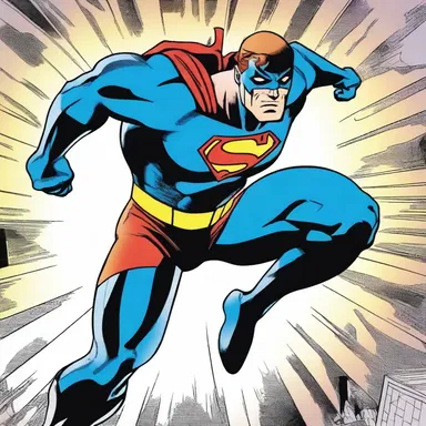 The superhero comic featured a character with the ability to control sebum, using it as a weapon against villains.