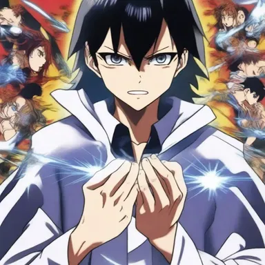 In the anime series, the main character possessed the power to manipulate sebum, allowing them to create various illusions and distractions.