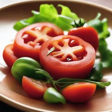 Why did the tomato turn rosy-cheeked? Because it saw the salad dressing!