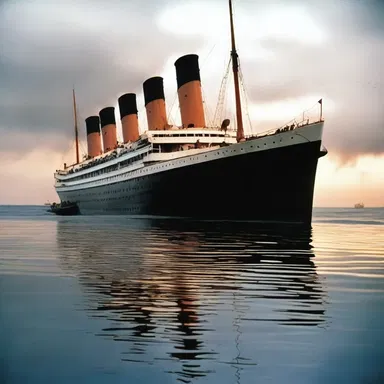 The sinking of the Titanic is one of the most iconic scenes in cinematic history.