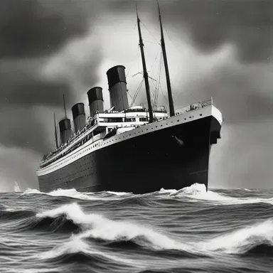 The poet described the sinking of the Titanic in exquisite detail, evoking a sense of tragedy and loss.