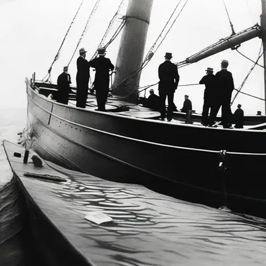 During the sinking of the Titanic in 1912, many passengers experienced a sinking feeling as they realized the gravity of the situation and the imminent danger they were in.
