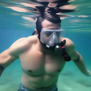 As the hero was trapped underwater with limited oxygen, he felt a sinking feeling in his chest as he struggled to find a way to escape.