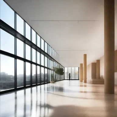 The timeless beauty of the building can be imputed to the skillful use of natural light.