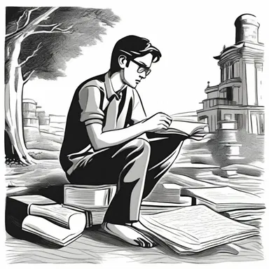The success of the novel can be imputed to the author's captivating storytelling ability.