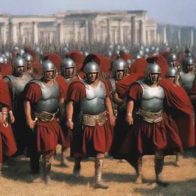 Historians impute the rise of the Roman Empire to its military prowess and political strategies.