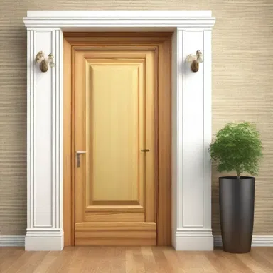 Why did the ligneous door refuse to attend the party? Because it didn't want to get bored and become a log!