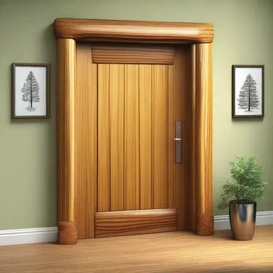 Why did the ligneous door refuse to attend the party? Because it didn't want to get bored and become a log!