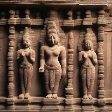 The ancient temple had intricately carved ligneous statues of deities, symbolizing the connection between divinity and nature.