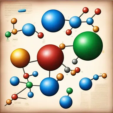 The concept of gram molecule can be illustrated through a painting where each element's molecular weight is expressed in grams.