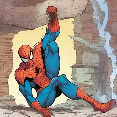 In the latest issue of Marvel Comics, Spider-Man battles an intercostal muscle strain while fighting crime.