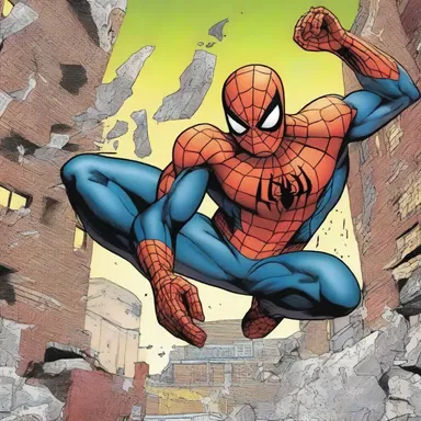 In the latest issue of Marvel Comics, Spider-Man battles an intercostal muscle strain while fighting crime.