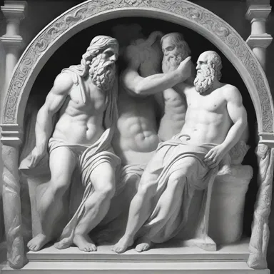According to Greek mythology, the creation story as told by Hesiod and Homer is inconsistent with each other.