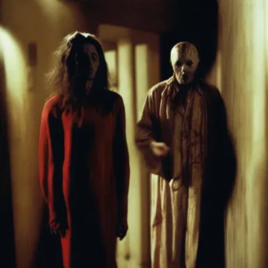 The horror movie had an inconsistent plot, with several scenes that didn't make sense or contradicted each other.