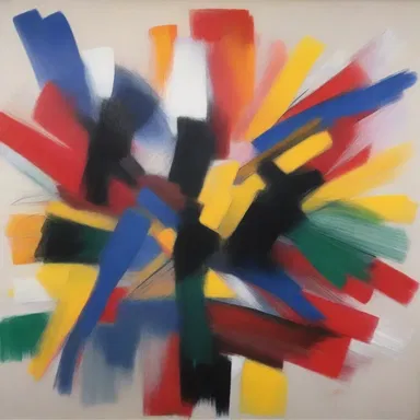 The artist intentionally used inconsistent brush strokes to portray a sense of movement and unrest in the painting.