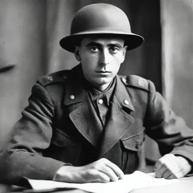 During World War I, many soldiers developed neurasthenia due to the extreme stress and trauma of combat.