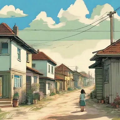 In the novel, the protagonist's horizons were limited to the small town where she grew up.