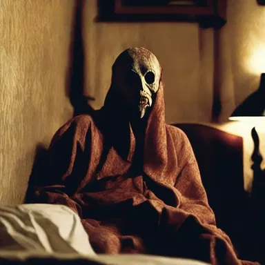 The horror movie kept me on the edge of my seat throughout the entire night.