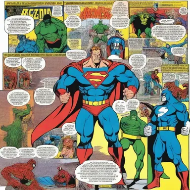 I enjoy reading superhero comics, especially the Marvel ones.