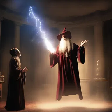 The wizard cast an impalpable spell, causing everything in the room to levitate.
