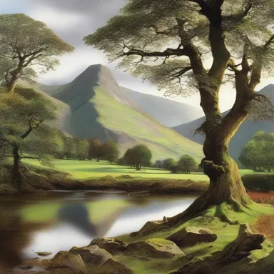 In the poetry of Wordsworth, he tried to capture the impalpable beauty of nature and the human soul.