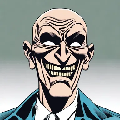 In the old comics, the character was portrayed as a darkey with exaggerated features.