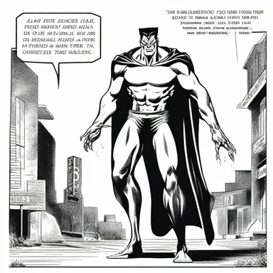 In the old comics, the character was portrayed as a darkey with exaggerated features.