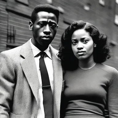 Their love story was set against the backdrop of a society struggling with racism and the use of derogatory terms like darkey.