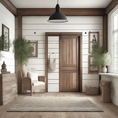 The stocker is the perfect addition to the modern farmhouse aesthetic in interior design, giving the space a rustic charm.