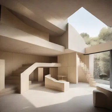 The sciolist attempted to design his own house without any formal training, resulting in a chaotic and impractical layout.