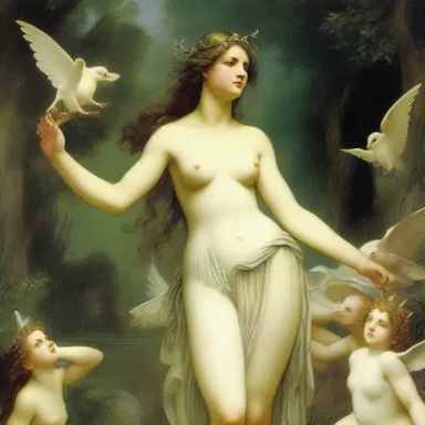 In Greek mythology, the nymph Echo was cursed by Hera to only be able to repeat the last words spoken to her, which often resulted in her mimicking the word 'boo' in a mocking manner.