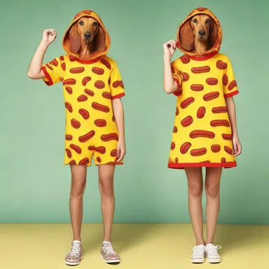The trendy fashion brand introduced a new line of weenie-inspired outfits for the summer season.