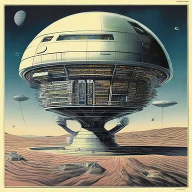 The science fiction book envisions a future where telegraphy has been advanced, allowing instantaneous communication across galaxies.