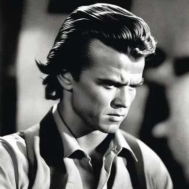 The action film featured a burr-headed protagonist who showcased his fearless and rebellious nature through his distinctive hairstyle.