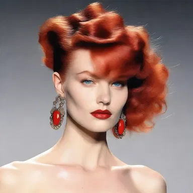 The burr-headed trend became popular in the fashion industry, with celebrities and models sporting the edgy and low-maintenance look on runways and red carpets.